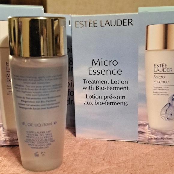 Estee Lauder Micro Essence Skin Activating Lotion X2 1oz.each NEW IN BOX - Picture 3 of 4